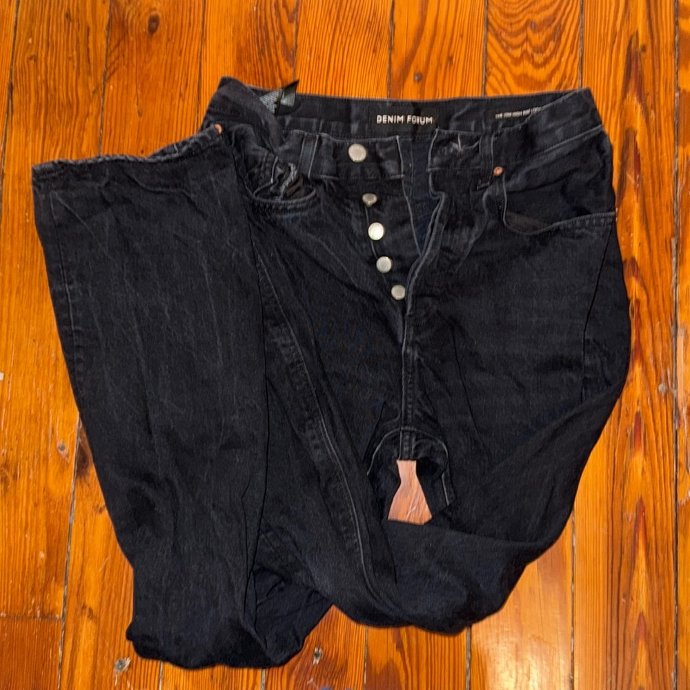 Denim forum jeans from aritiza